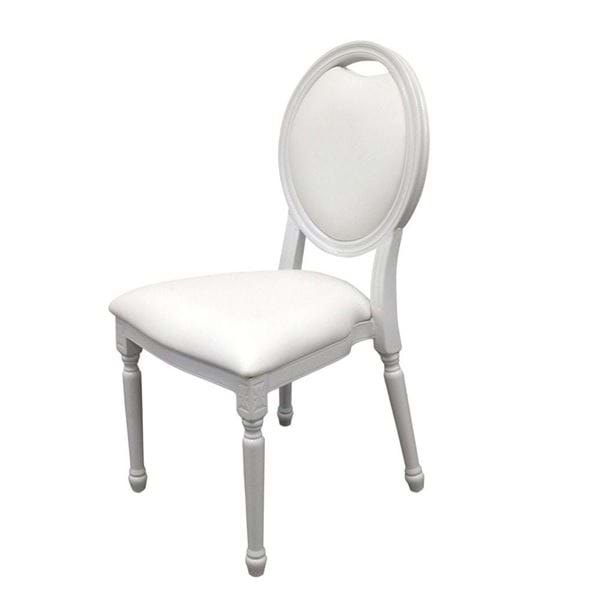White King Louis Chair