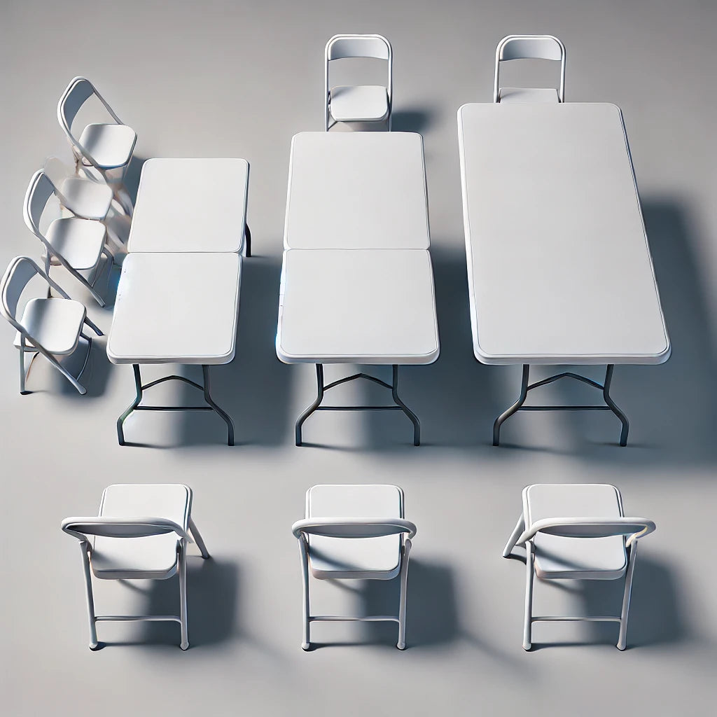Plastic Rectangle Tables