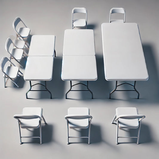 Plastic Rectangle Tables