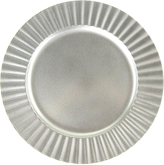 Silver Rippled Rim