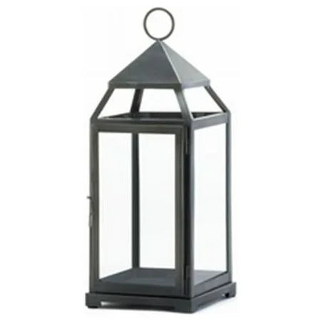 Black - 8" High Lantern
