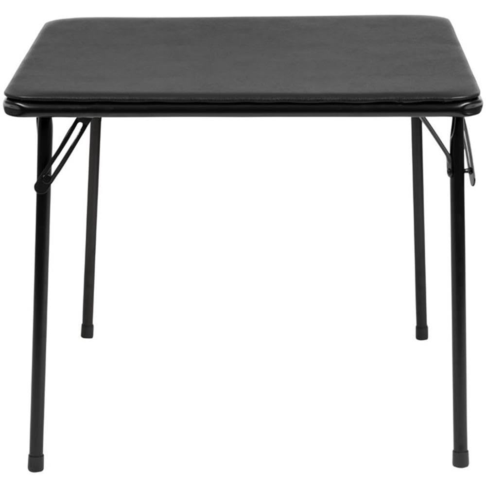 Square Kid's Black Table (Seats 4)