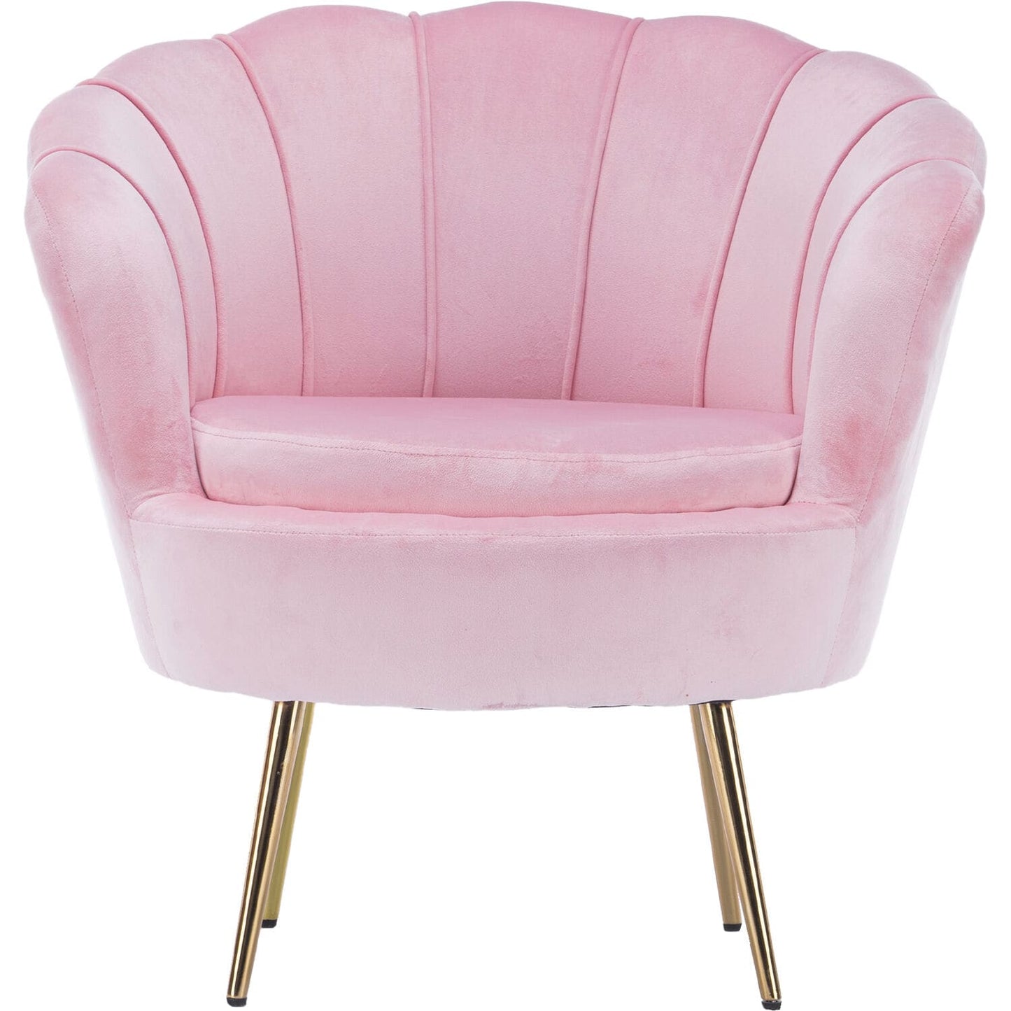 Blush Velvet Chair