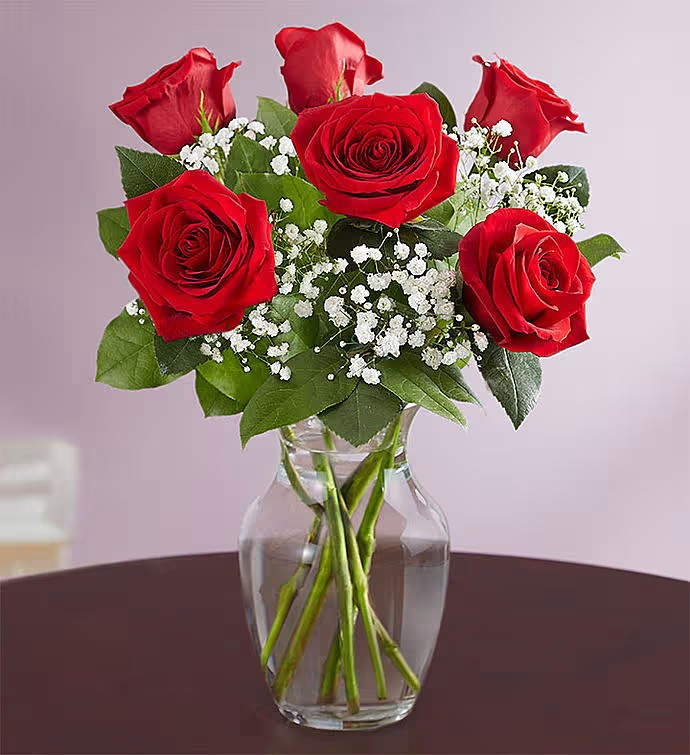 Red Roses Flower Arrangement