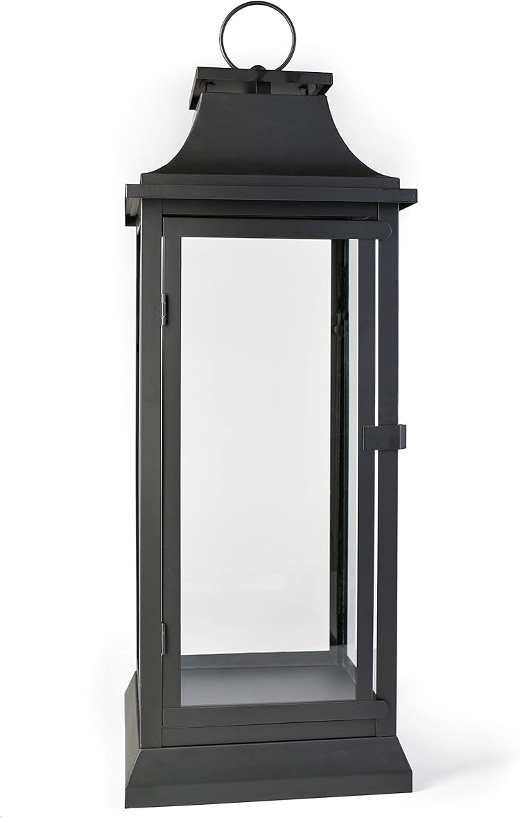 Black - 15" High Lantern