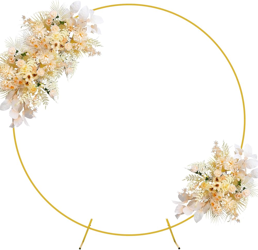 Gold Hoop Round Hollow