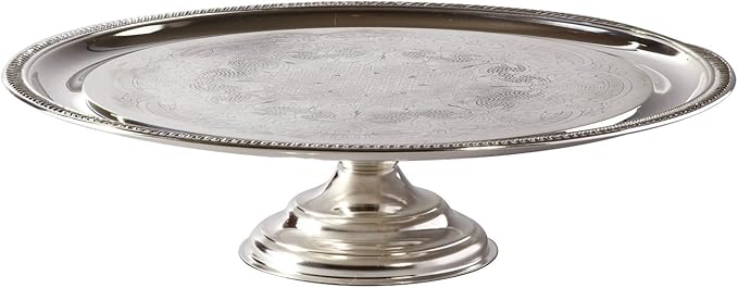Silver Elevated Cake Stand