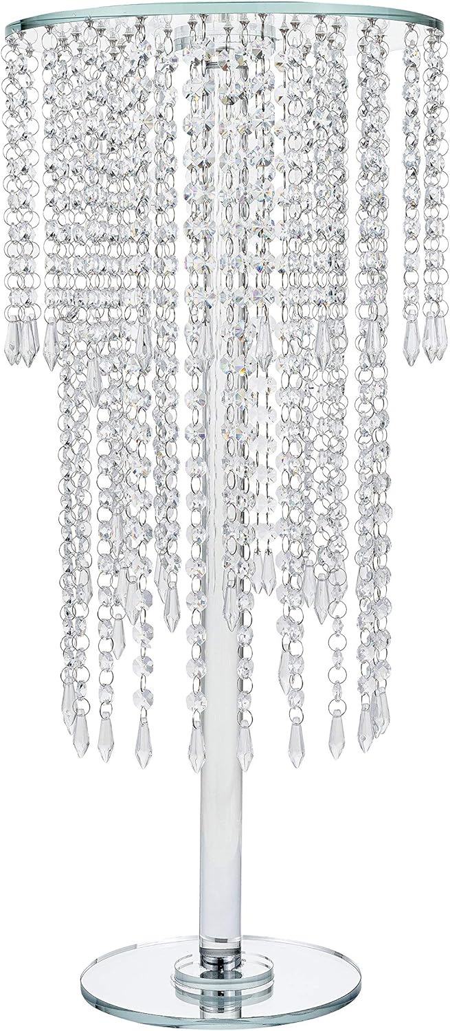 Acrylic Chandelier Style Elevated Cake Stand