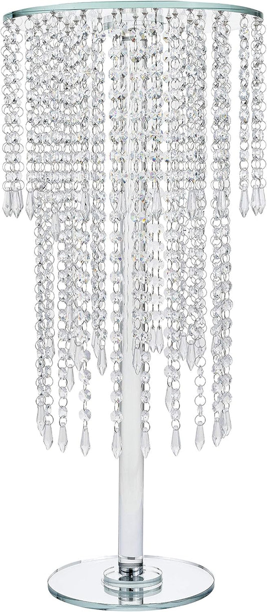 Acrylic Chandelier Style Elevated Cake Stand