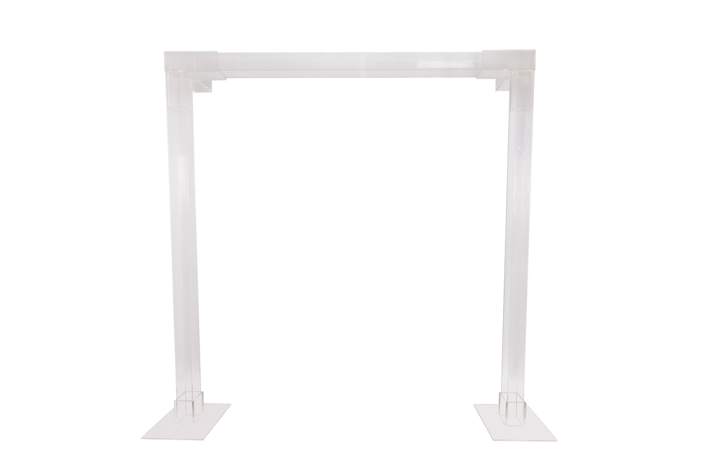 Clear Rectangle Backdrop