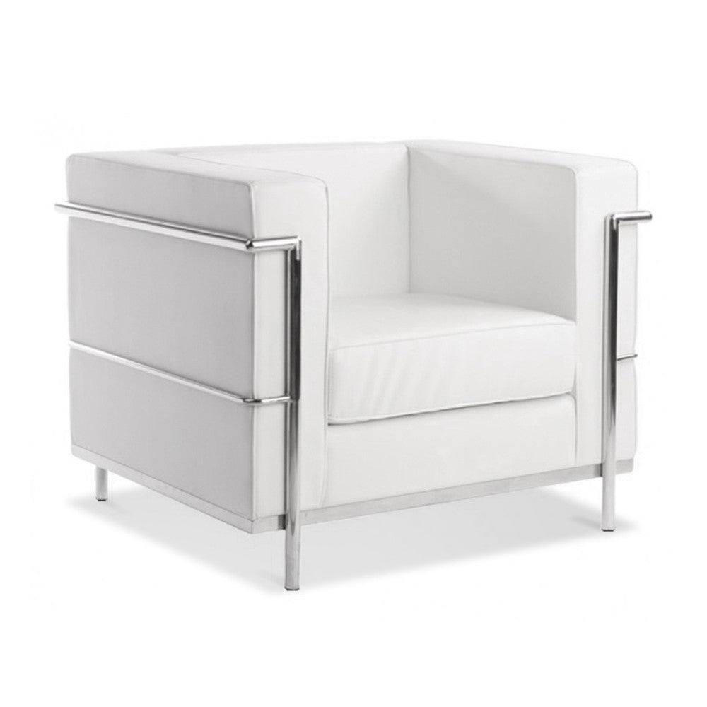 White Corbusier Lounge Set