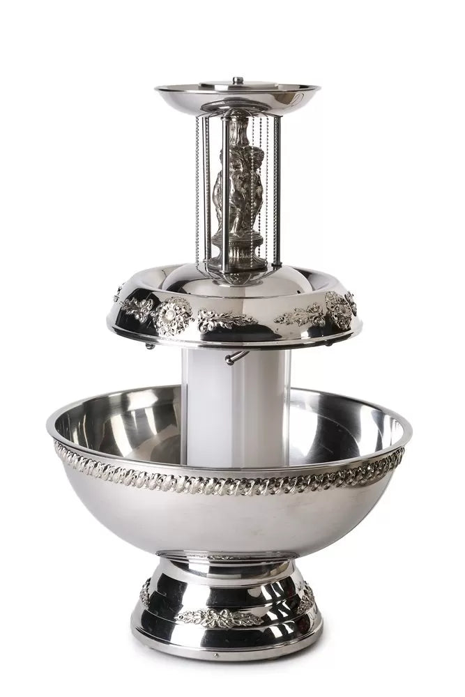 10 Gallon Fountain w/ Lights & Top Statues