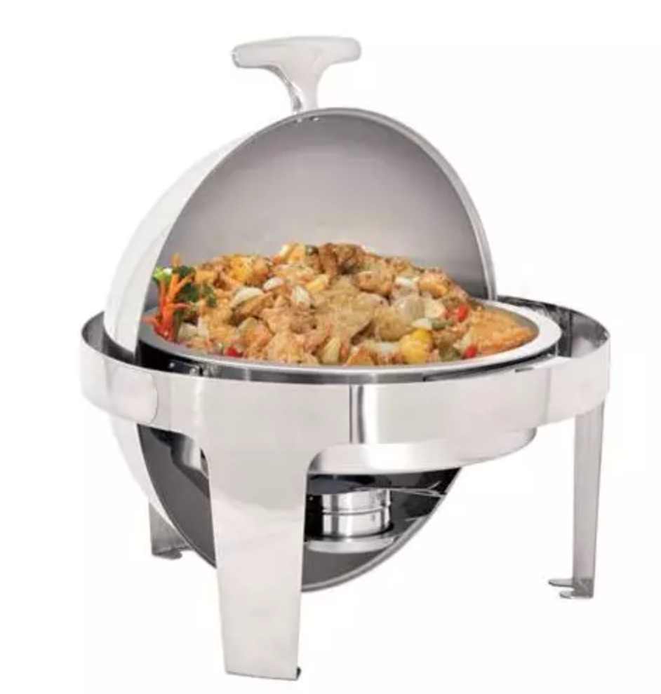 Round Roll Top Chafer (6 Qt)