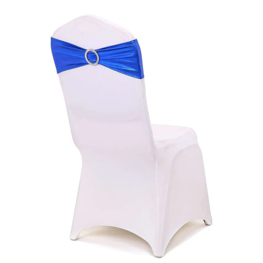 Spandex Chair Sashes with Diamond Circle