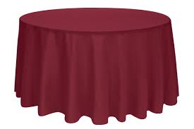 120" Round Tablecloth