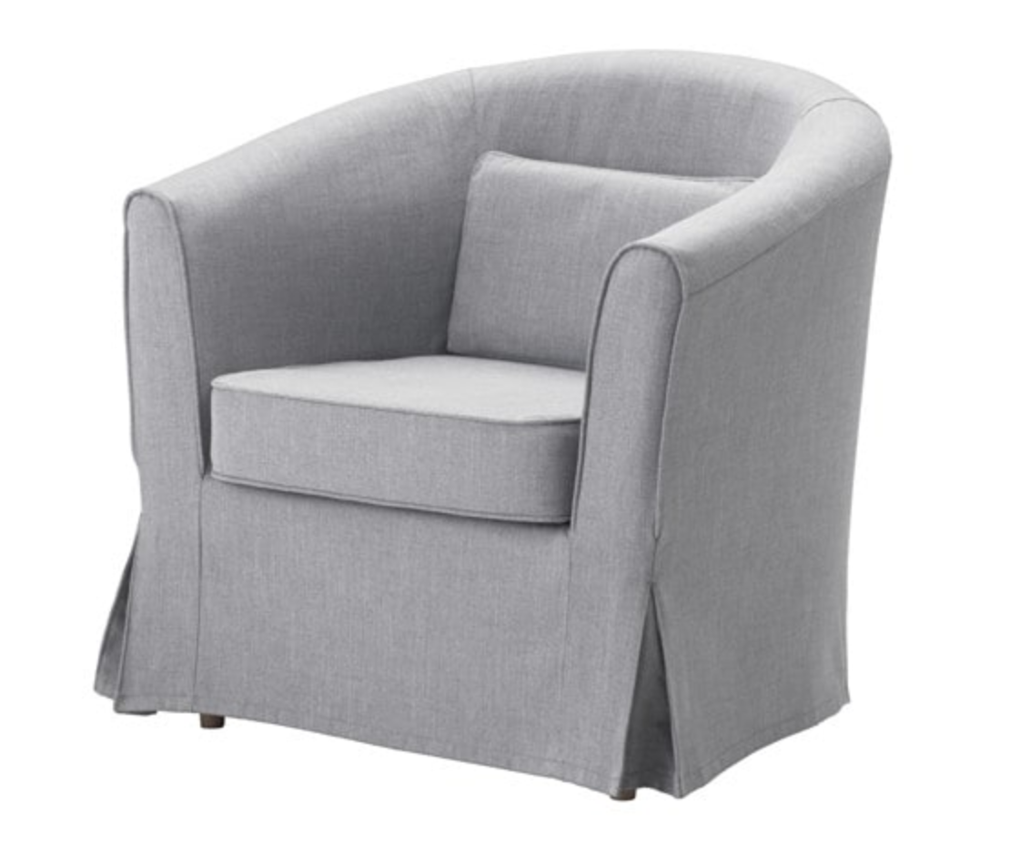 Grey Lounge Chair