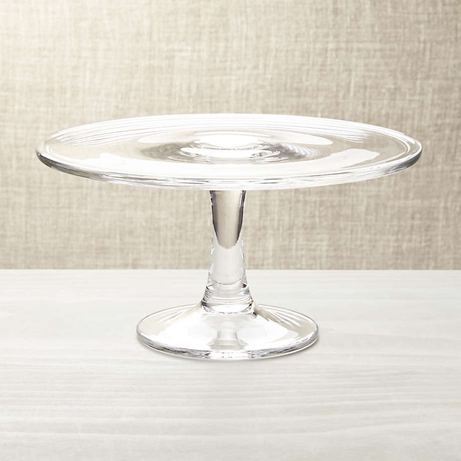 Glass Elevated Cake Stand