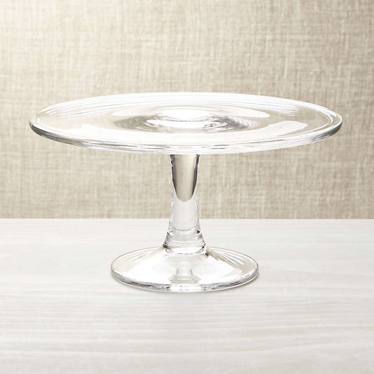 Glass Elevated Cake Stand