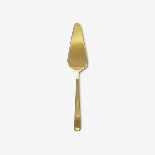 Gold Cake Server