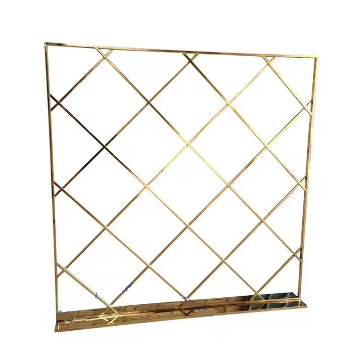 Gold - Style 4 Rectangle Backdrop