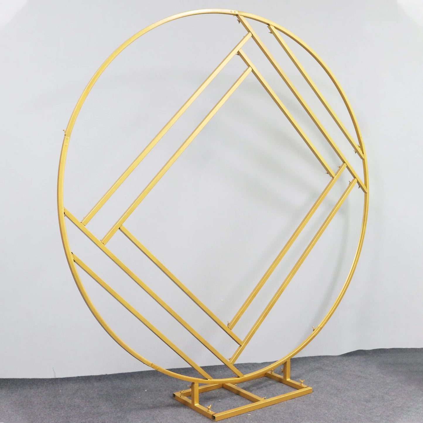 Gold Round Backdrop