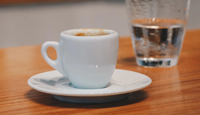White Espresso Cup