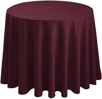 120" Round Tablecloth