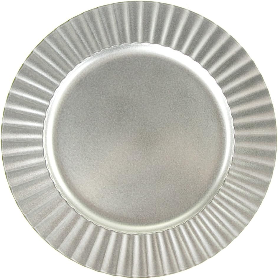 Silver Rippled Rim