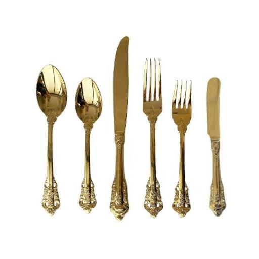 Royal Gold Cutlery Set