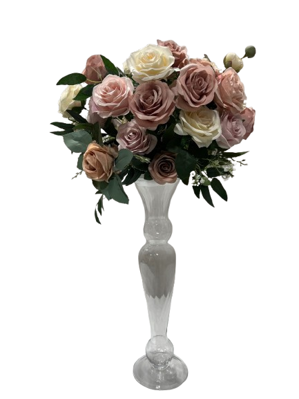 Acrylic Vase w/ Long Stem - Style 1