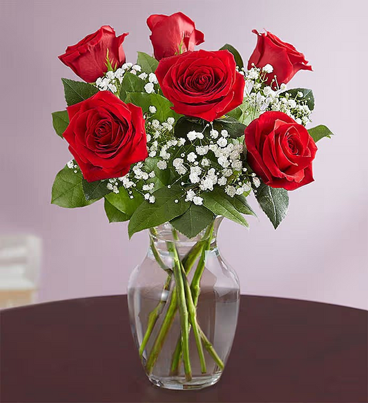 Red Roses Flower Arrangement