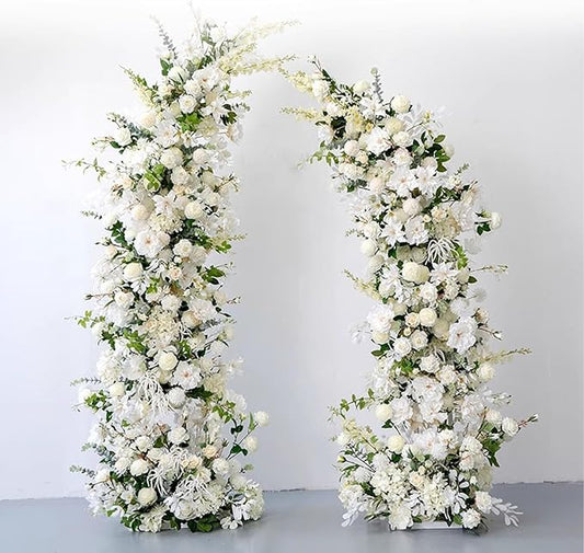 Green, Yellow & White Floral Backdrop