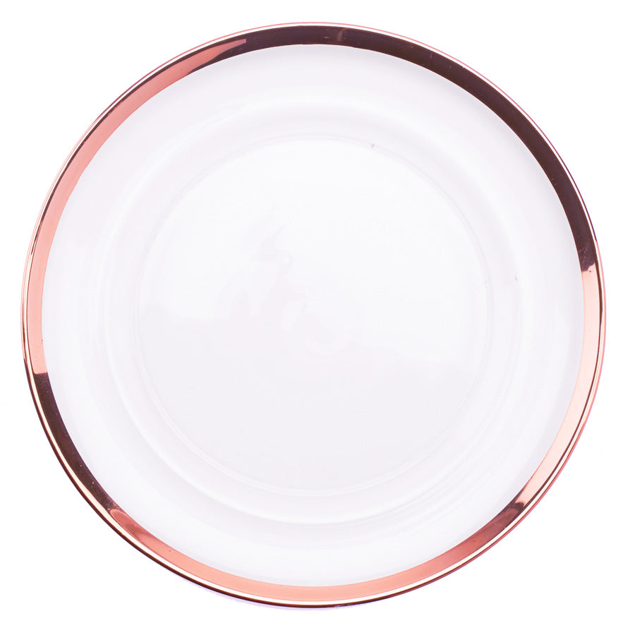 Rose Gold Rimmed