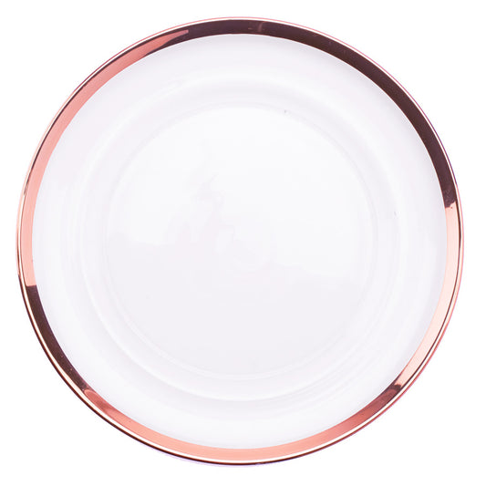 Rose Gold Rimmed