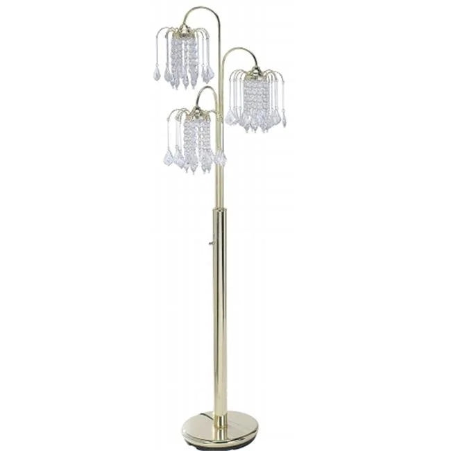 Standing Cylinder Chandelier Lamp
