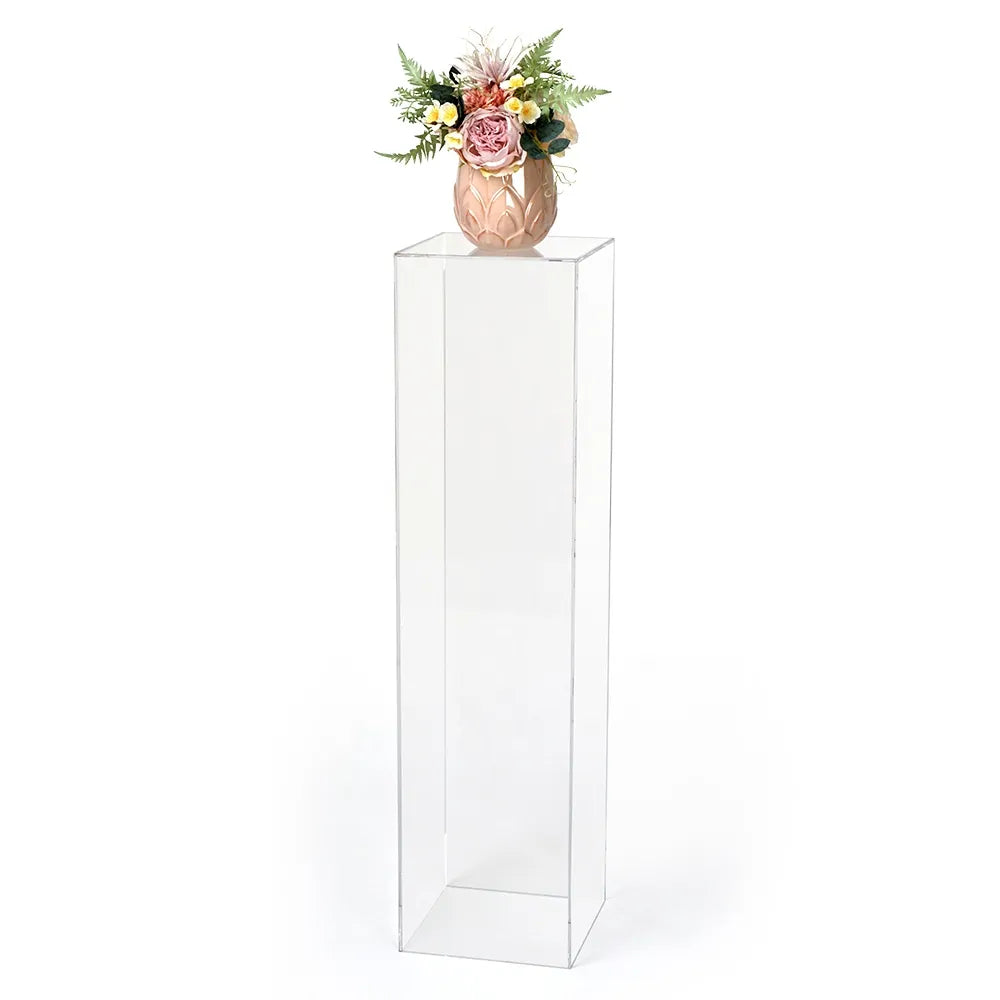 Clear Rectangle Plinths