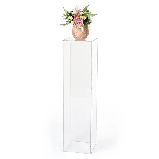 Clear Rectangle Plinths