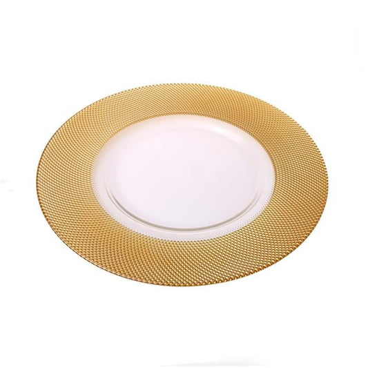 Glass w/ Large Gold Rim