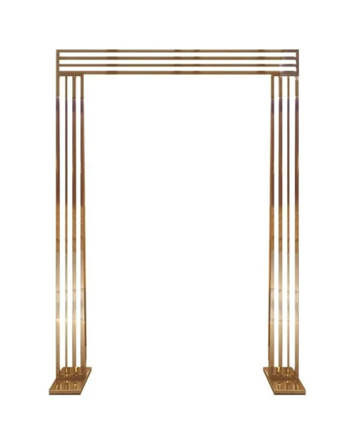 Gold 4 Barred Rectangle