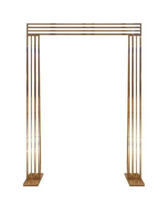 Gold 4 Barred Rectangle