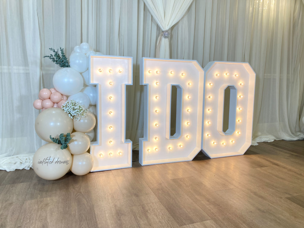 Marquee Letters w/ Lights