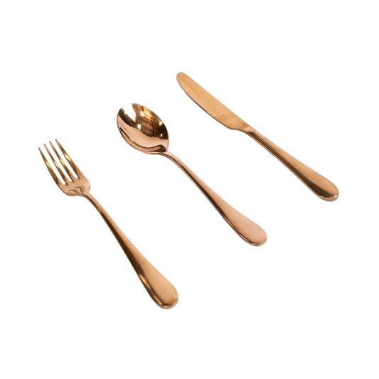 Rose Gold Cutlery Set