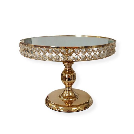 Gold w/ Diamonds & Mirror Top