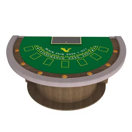 Black Jack Table w/ Card Shoe