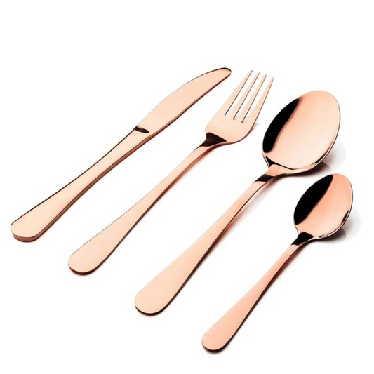 Copper Cutlery Set