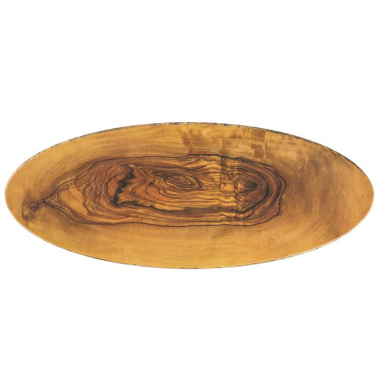 Wood 11" x 26" Oval Platter