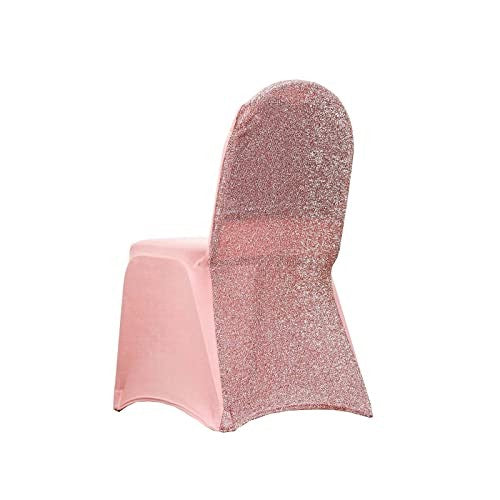 Glittering Back Chair Cover