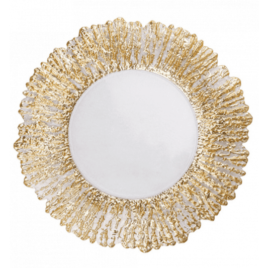 White & Gold Coral Reef