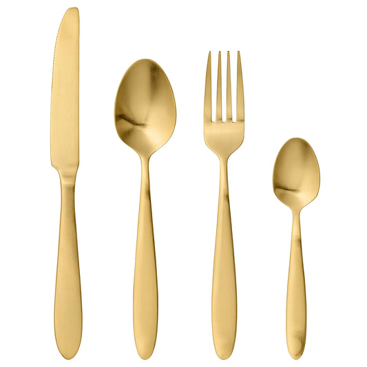 Gold Cutlery Set