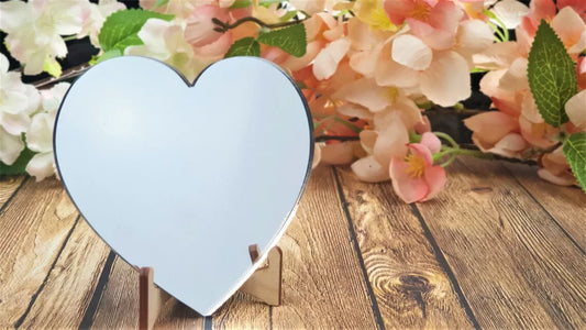 Heart Mirror Centerpiece